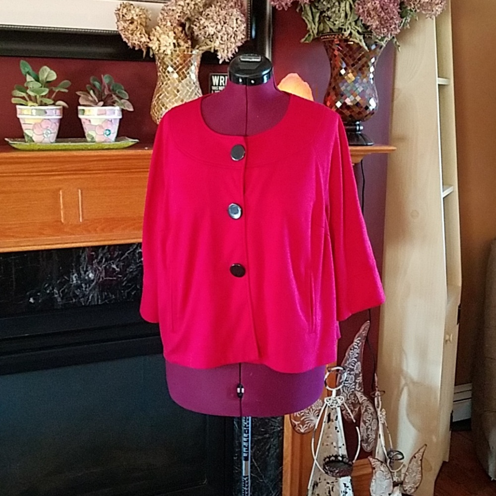 Studio Works size 20W Red jacket